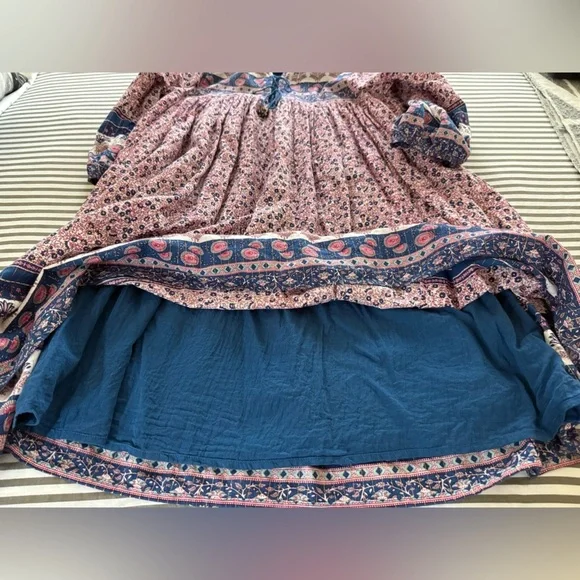 Pink Chicken Floral Boho Dress - Picture 9 of 12